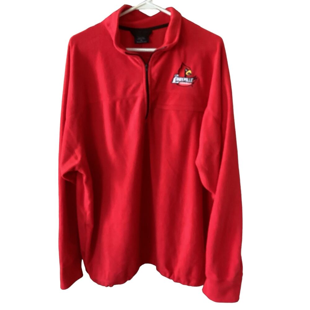 Louisville Cardinals Big Ball Sports  Zip  Lightweight Jacket Size XL